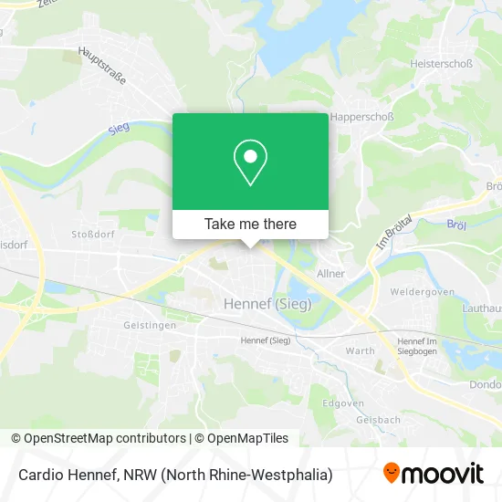 Карта Cardio Hennef