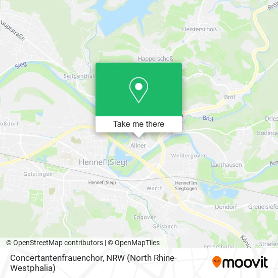 Карта Concertantenfrauenchor