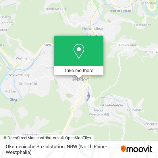 Ökumenische Sozialstation map