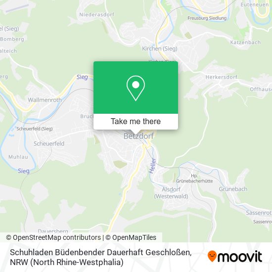 Schuhladen Büdenbender Dauerhaft Geschloßen map