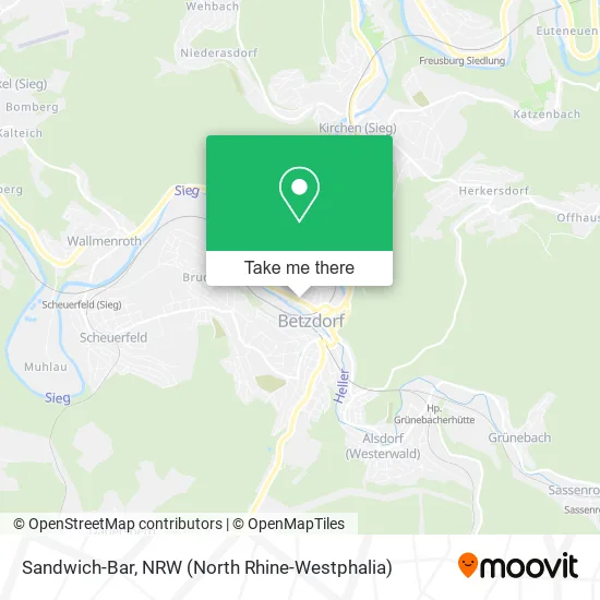 Карта Sandwich-Bar