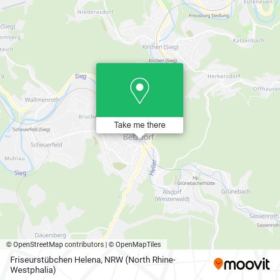 Friseurstübchen Helena map
