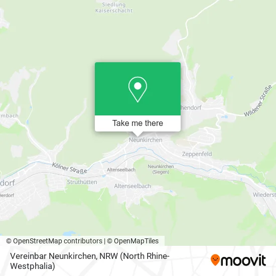 Карта Vereinbar Neunkirchen