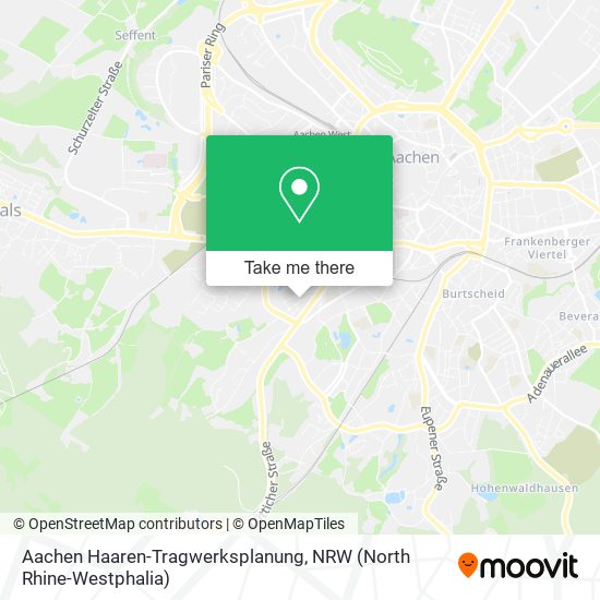 Карта Aachen Haaren-Tragwerksplanung