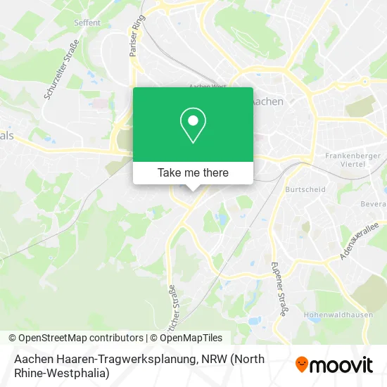 Карта Aachen Haaren-Tragwerksplanung