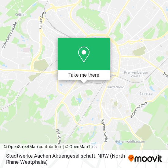 Stadtwerke Aachen Aktiengesellschaft map