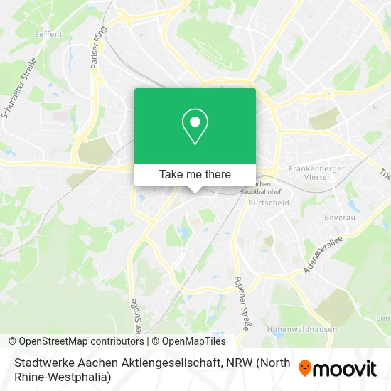 Stadtwerke Aachen Aktiengesellschaft map
