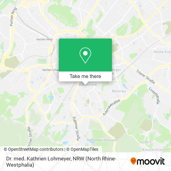 Карта Dr. med. Kathrien Lohmeyer