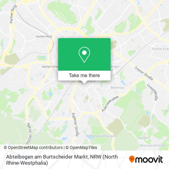 Карта Abteibogen am Burtscheider Markt