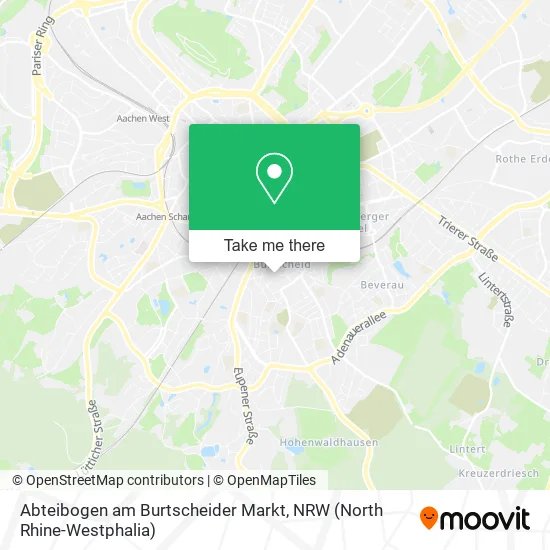 Карта Abteibogen am Burtscheider Markt