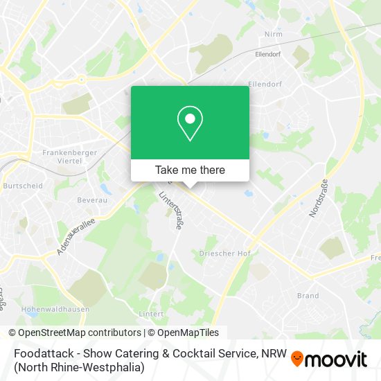 Foodattack - Show Catering & Cocktail Service map