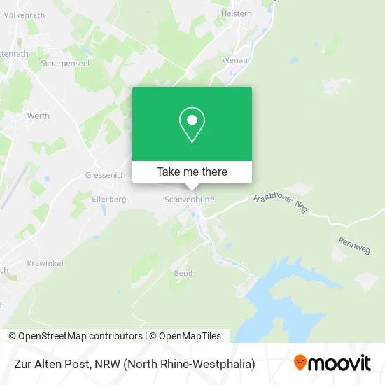 Карта Zur Alten Post