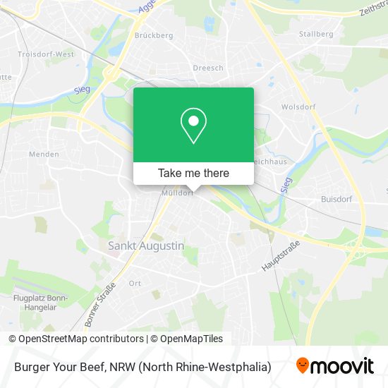 Burger Your Beef map