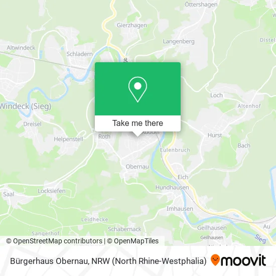 Bürgerhaus Obernau map