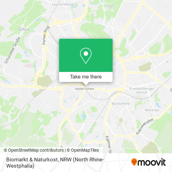 Карта Biomarkt & Naturkost