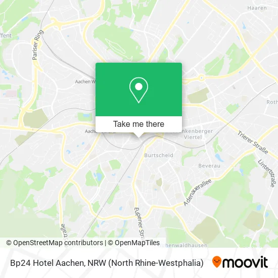 Карта Bp24 Hotel Aachen