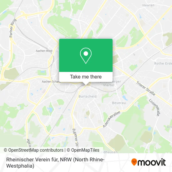 Карта Rheinischer Verein für