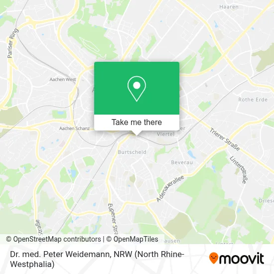 Dr. med. Peter Weidemann map