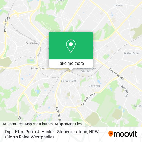 Dipl.-Kfm. Petra J. Hüske - Steuerberaterin map