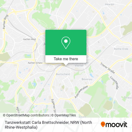 Tanzwerkstatt Carla Brettschneider map