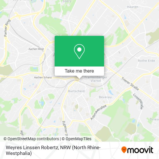 Weyres Linssen Robertz map
