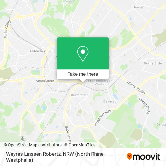 Карта Weyres Linssen Robertz