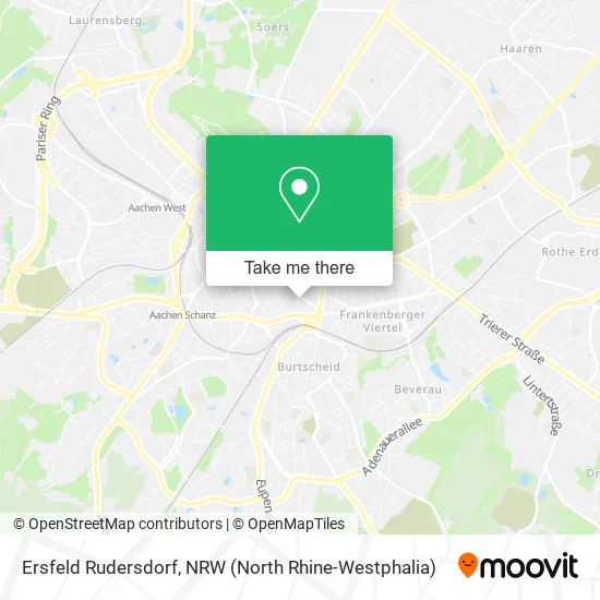 Карта Ersfeld Rudersdorf