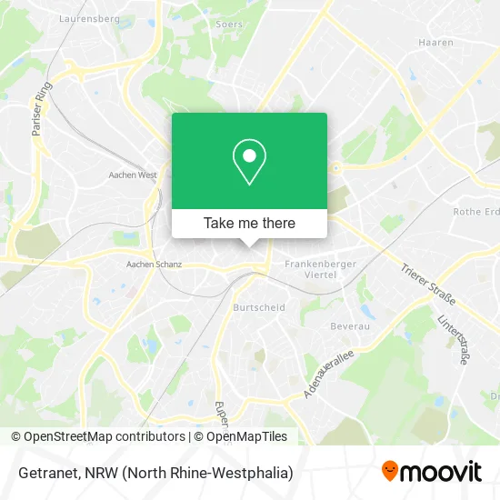 Карта Getranet