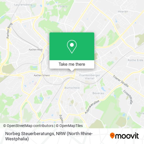 Norbeg Steuerberatungs map