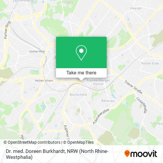Dr. med. Doreen Burkhardt map