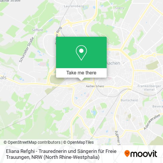 Eliana Refghi - Traurednerin und Sängerin für Freie Trauungen map