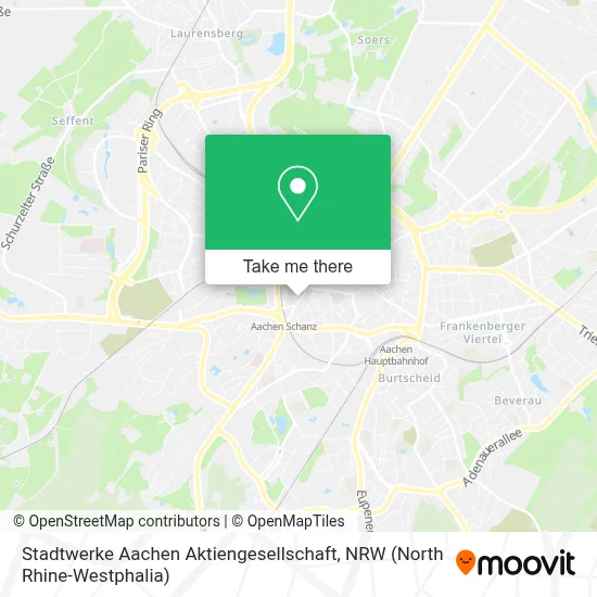 Stadtwerke Aachen Aktiengesellschaft map