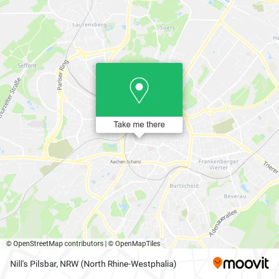 Карта Nill's Pilsbar