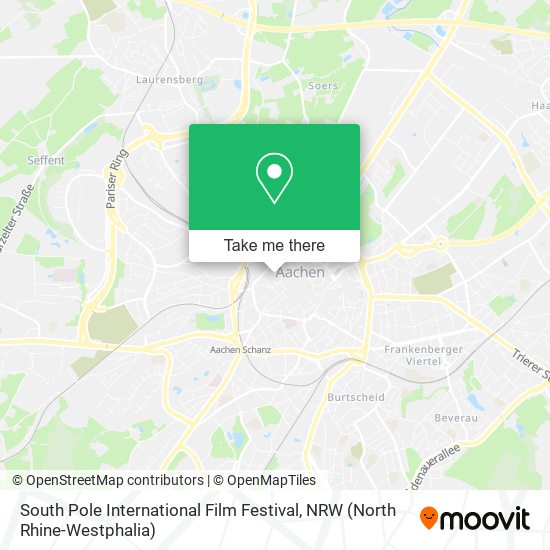 South Pole International Film Festival map