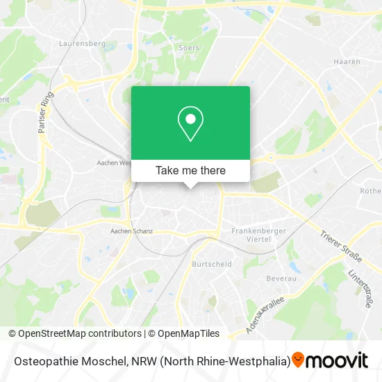 Карта Osteopathie Moschel