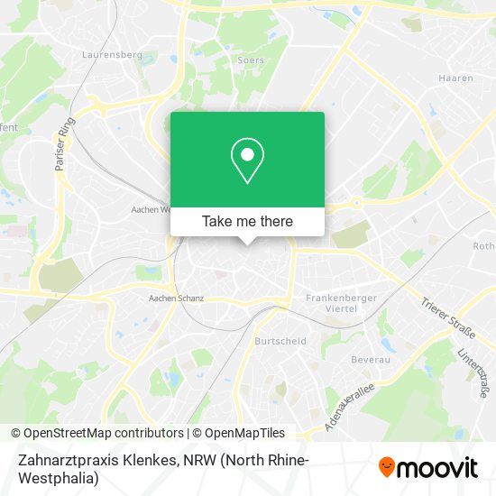 Zahnarztpraxis Klenkes map