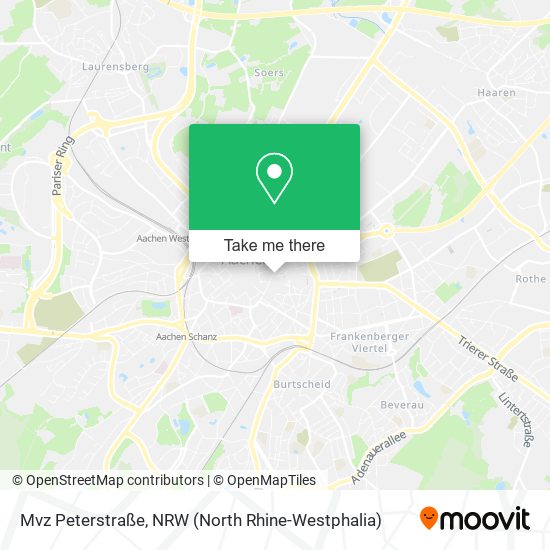 Mvz Peterstraße map