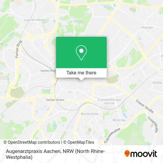 Карта Augenarztpraxis Aachen