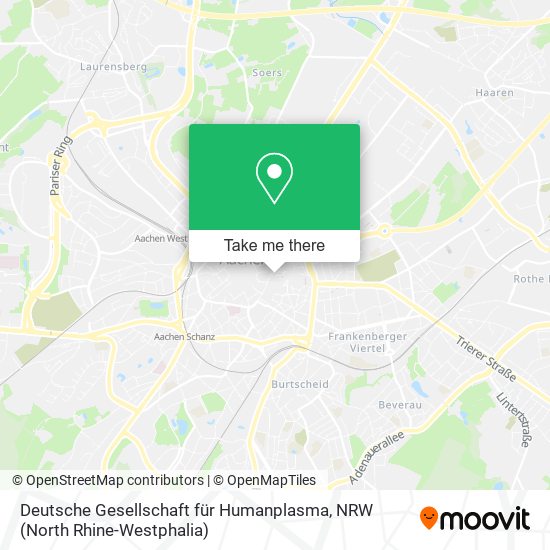 Deutsche Gesellschaft für Humanplasma map