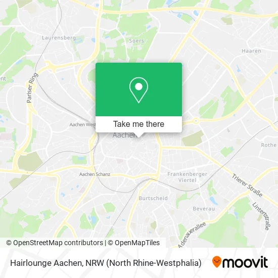 Карта Hairlounge Aachen