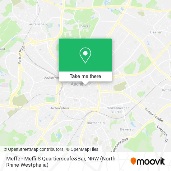 Карта Meffé - Meffi.S Quartierscafé&Bar
