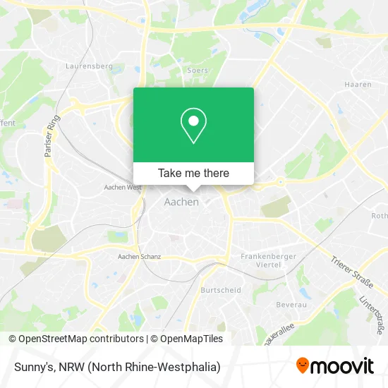 Sunny's map