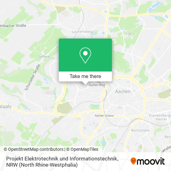 Карта Projekt Elektrotechnik und Informationstechnik