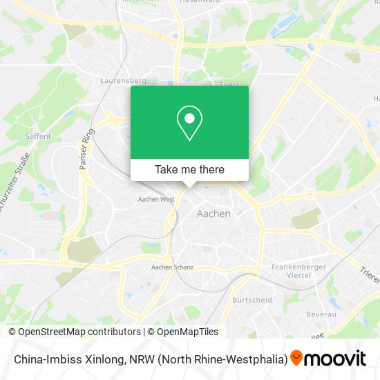 China-Imbiss Xinlong map