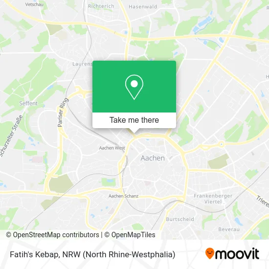 Карта Fatih's Kebap