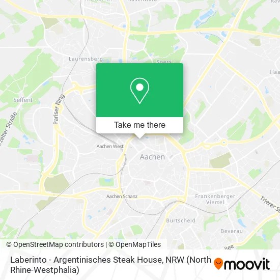 Карта Laberinto - Argentinisches Steak House
