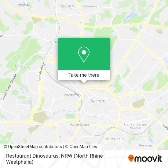 Restaurant Dinosaurus map