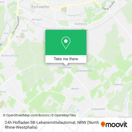 Карта 24h Hofladen SB-Lebensmittelautomat