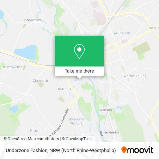 Карта Underzone Fashion