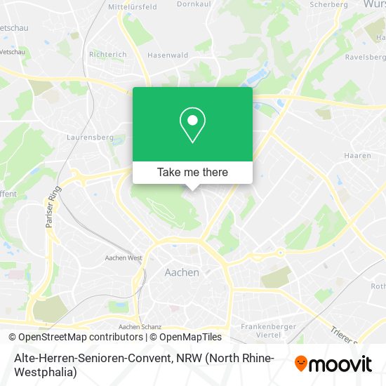 Alte-Herren-Senioren-Convent map